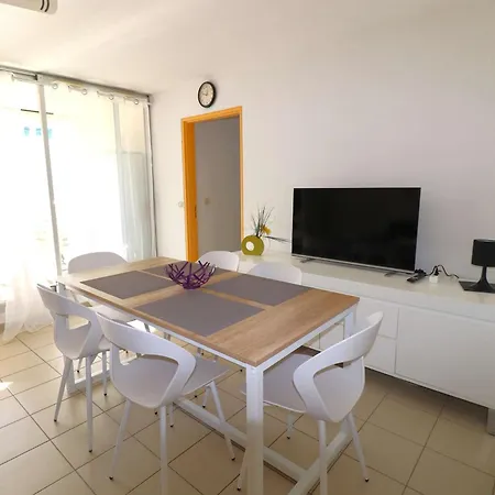 3p, Terrasse, 6 Pers, Piscine, Garage, Proche Et Commerces - Fr-1-307-94 Apartman Le Grau-du-Roi