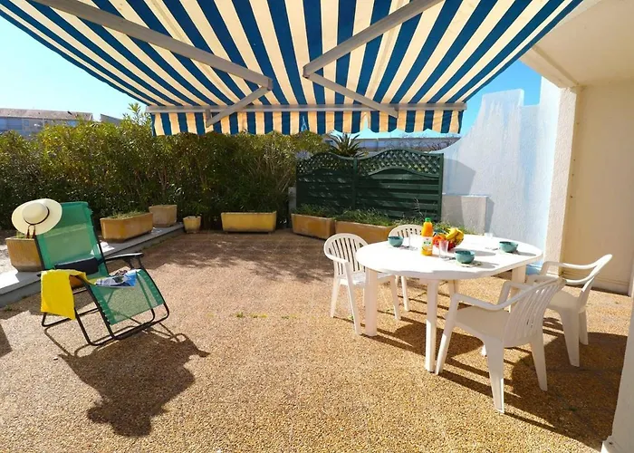 3p, Terrasse, 6 Pers, Piscine, Garage, Proche Et Commerces - Fr-1-307-94 * Le Grau-du-Roi