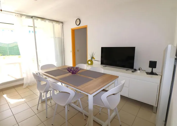 3p, Terrasse, 6 Pers, Piscine, Garage, Proche Et Commerces - Fr-1-307-94 Apartamento Le Grau-du-Roi